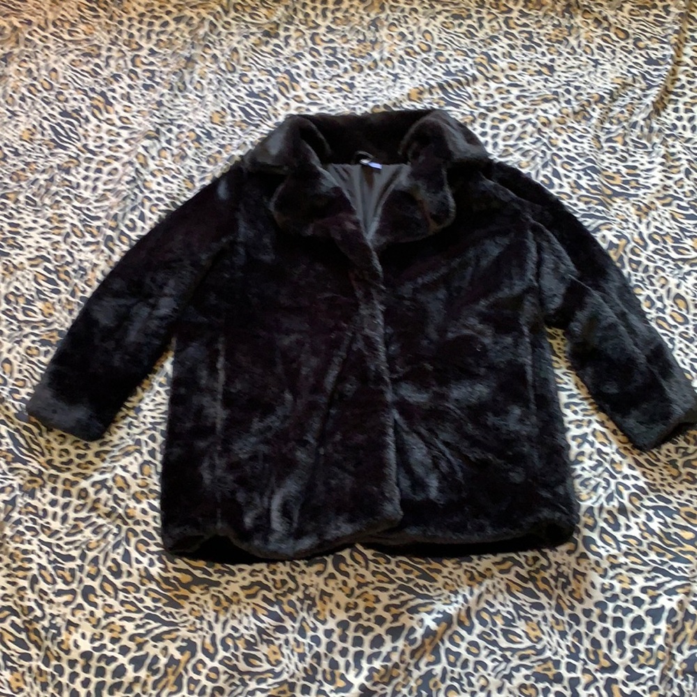 Faux fur coat H&M never worn